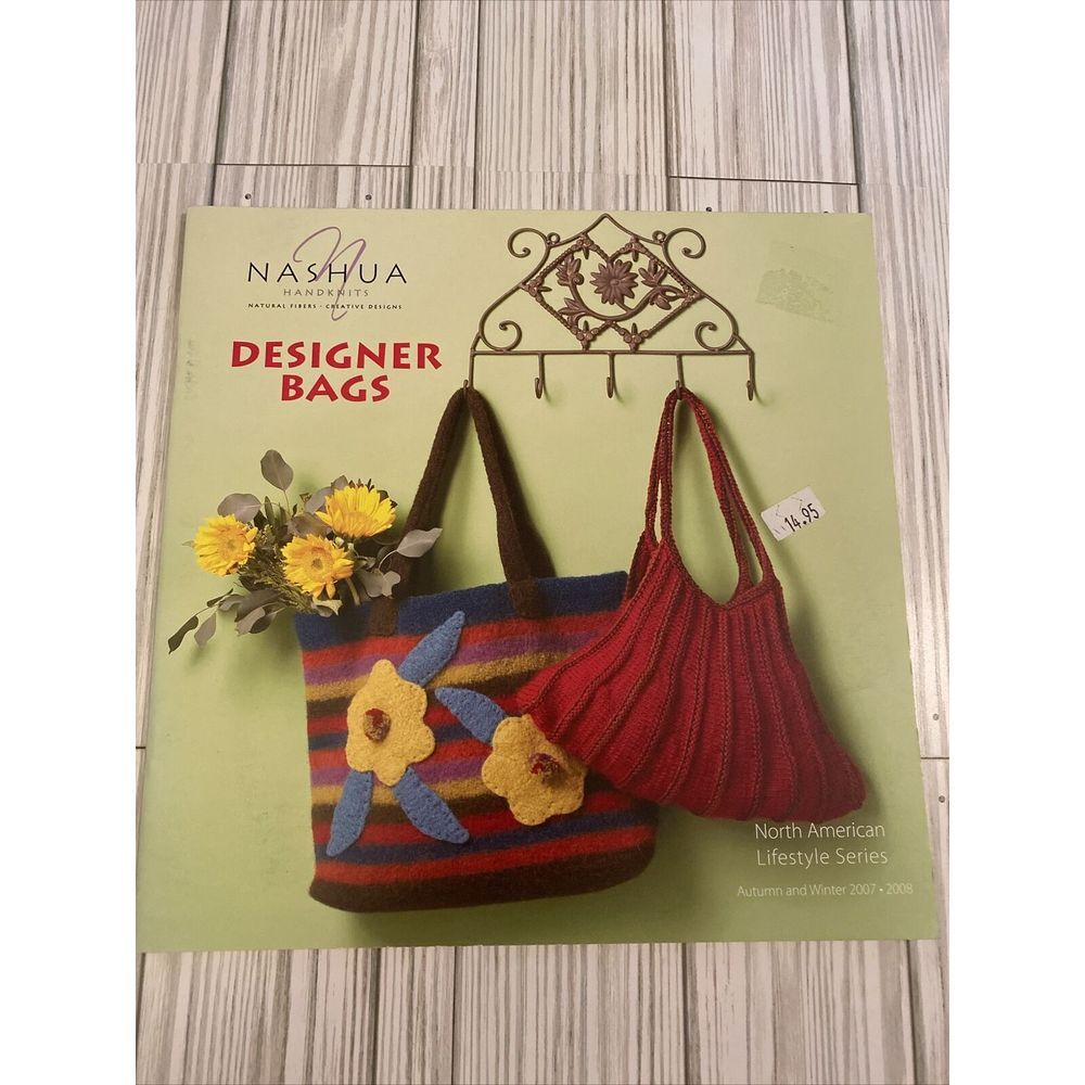 Nashua Hand Knitting‎ Designer Bags Pattern Book North American Lifestyle Series